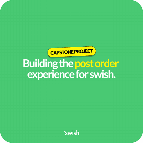 Building the Post-Order Experience for Swish